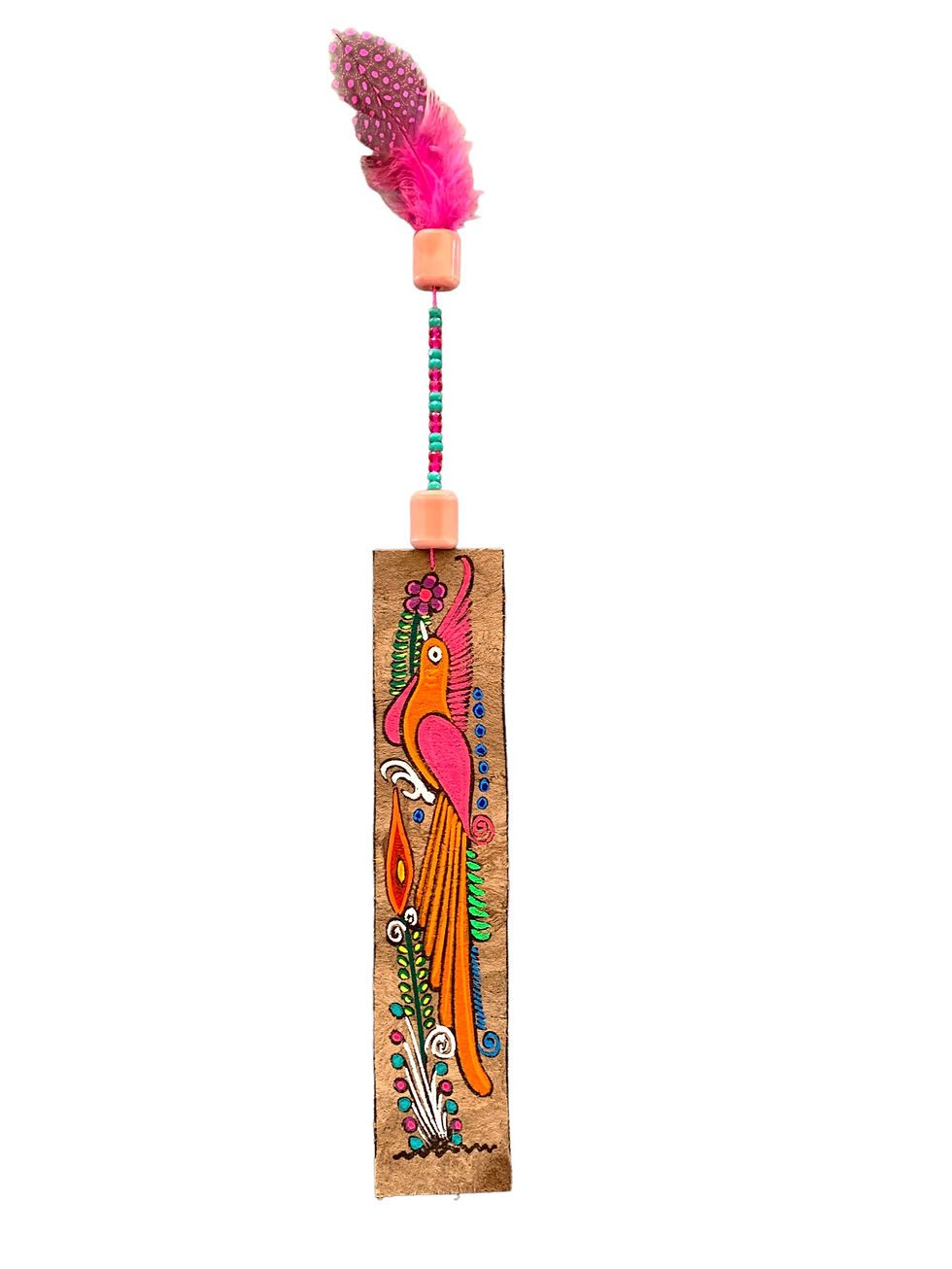 Thumbnail: HANDMADE AMATE PAPER BOOKMARK