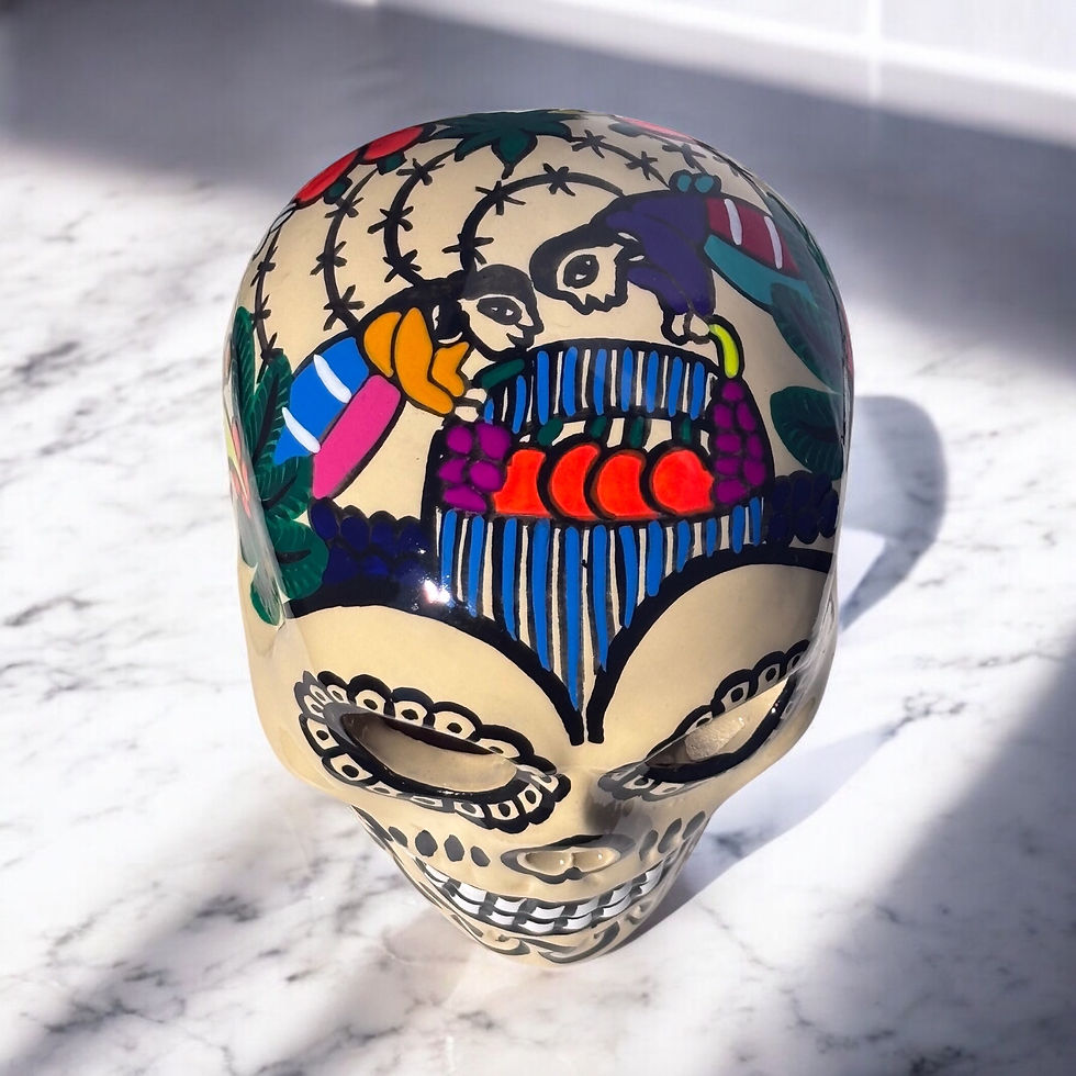 Thumbnail: CALAVERA ARTESANAL DE BARRO