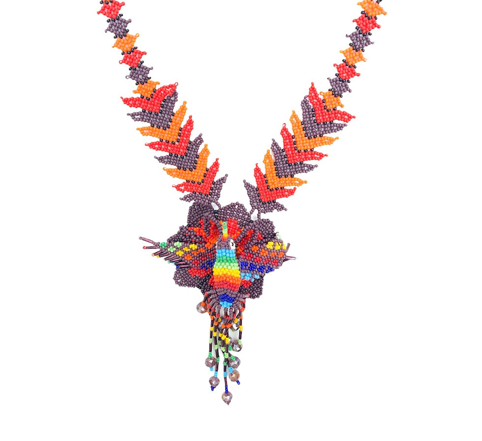 Thumbnail: HANDMADE COLIBRI NECKLACE 