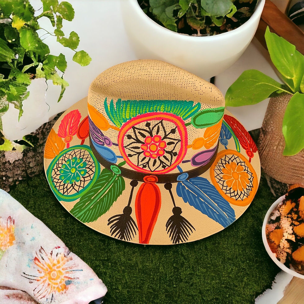 Miniatura: SOMBRERO ARTESANAL