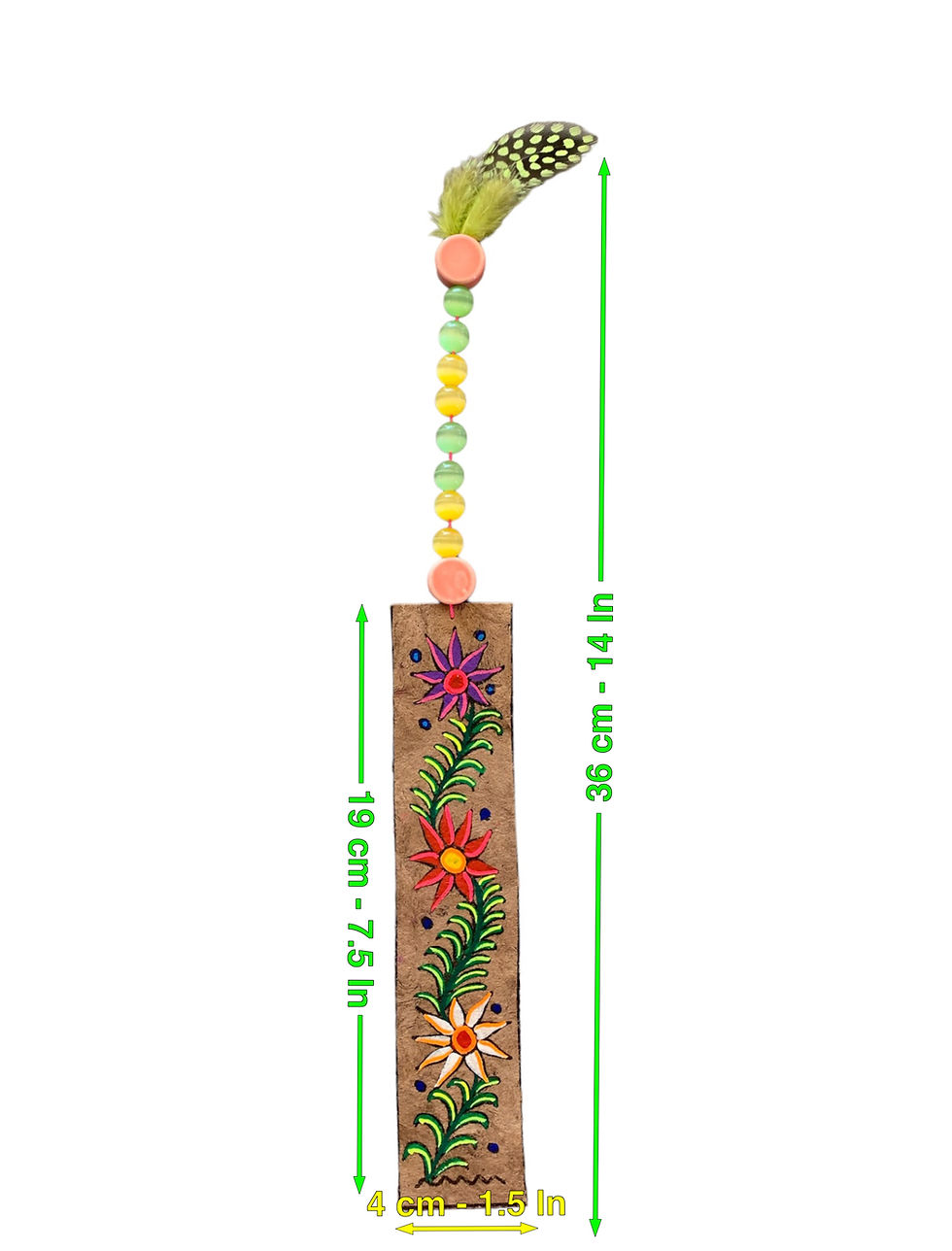 Thumbnail: HANDMADE BOOKMARK FLOWERS