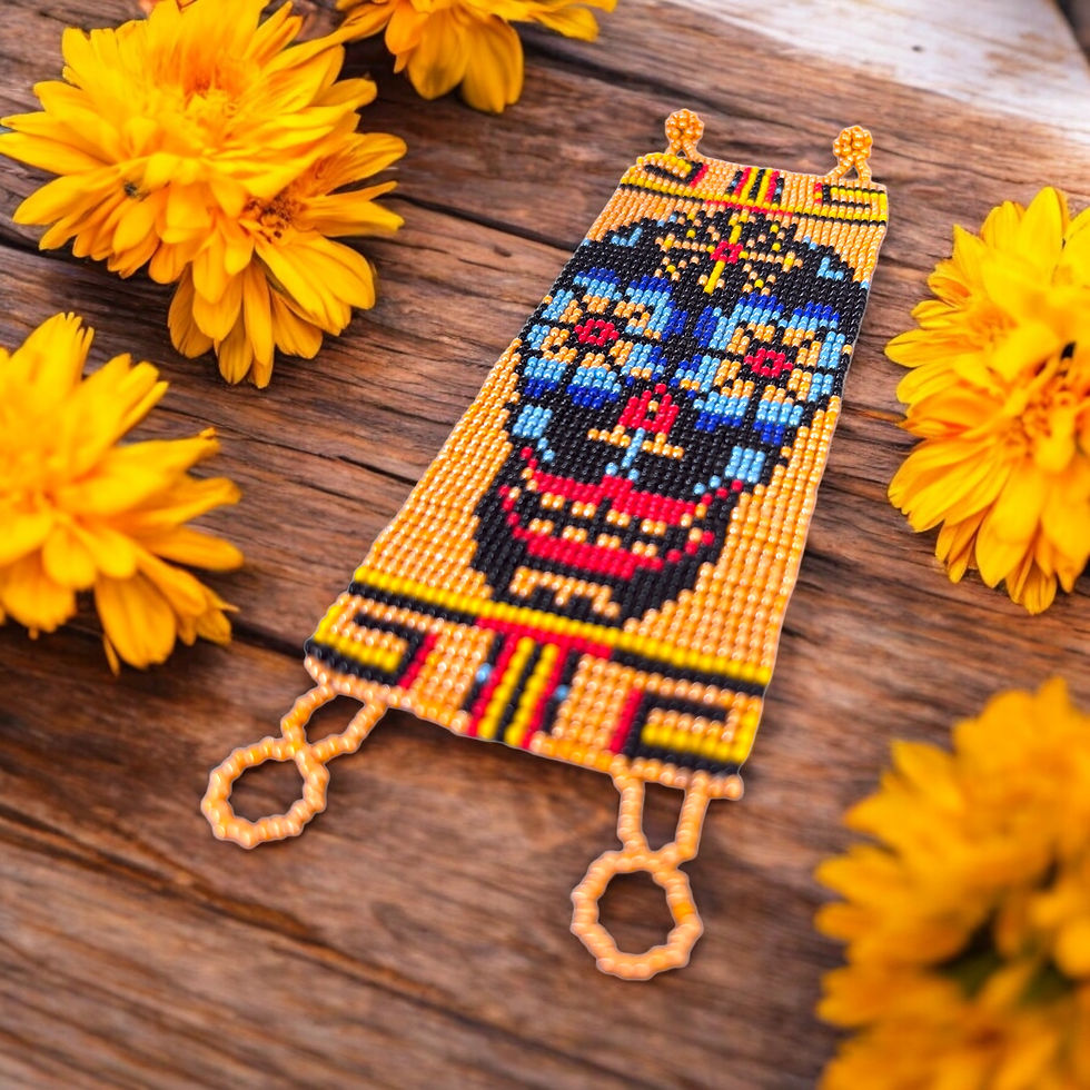 Miniatura: Brazalete de día de muertos