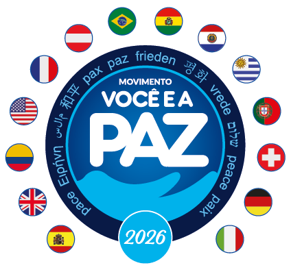 Logotipo do Movimento Você e a Paz, países que aderiram