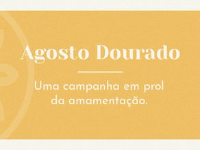 Título do blog em arte na cor amarelo