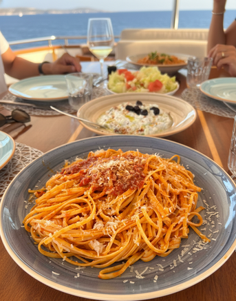 Gourmet Lunch onboard Sailing Chef