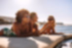 Guests relaxing on Sailing Chef Gulet Sun Deck