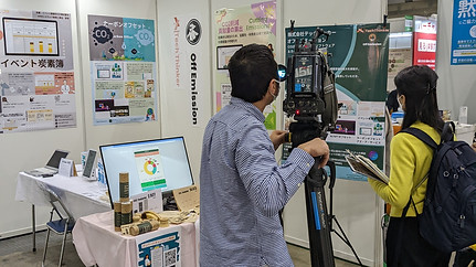 フジテレビに取材された