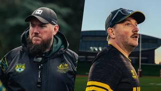 Mitch Woellner and Pete Breuer reappointed as Australia's American football tackle head coaches for 2027