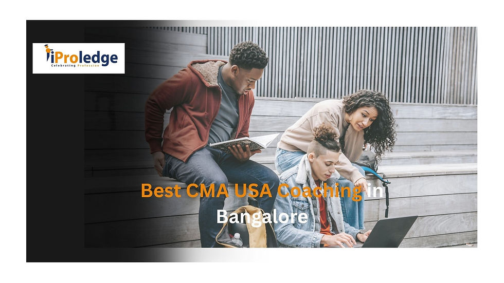 Students studying together on outdoor steps, representing the best CMA USA coaching in Bangalore.
