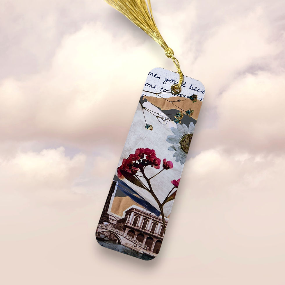 Handmade Scrapbook Bookmark