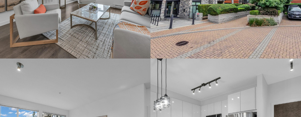 Modern 2 bedroom condo sold at Parker House 1152 Windsor Mews in Coquitlam.