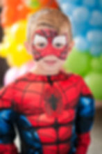 Spiderman Facepaint