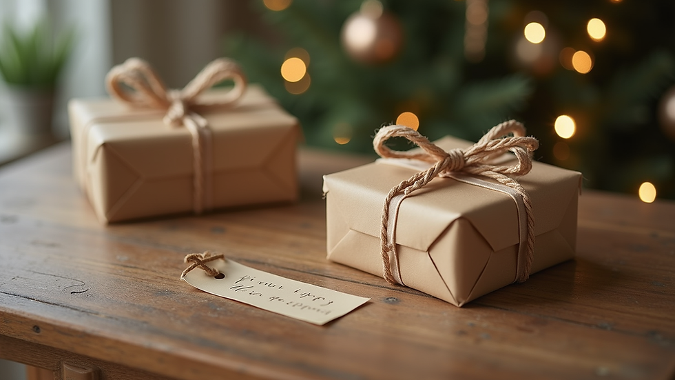 Presentes Personalizados: Artesanato com Estilo e Sustentabilidade