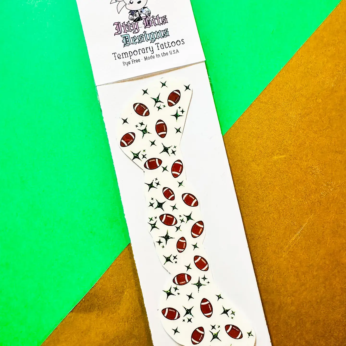 Football Freckle Temporary Tattoos