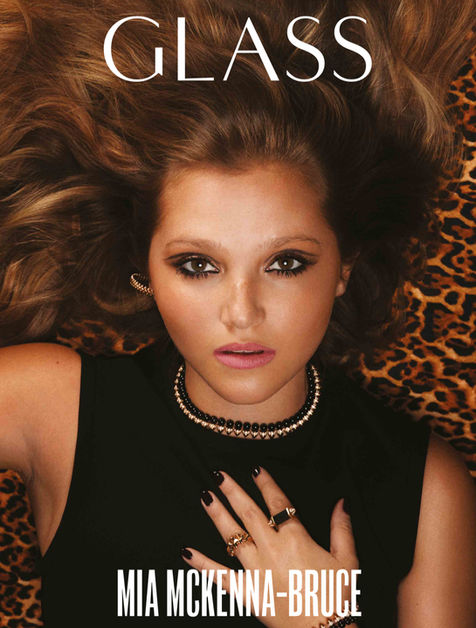 Mia McKenna-Bruce for Glass
