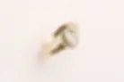 Golf Ring in 14k Solid Gold with diamont _ Levytska Jewelry.webp