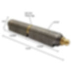 Thumbnail: Steel Bullet Hinge With Brass Pin & Bushing, Grease Zerk 4"