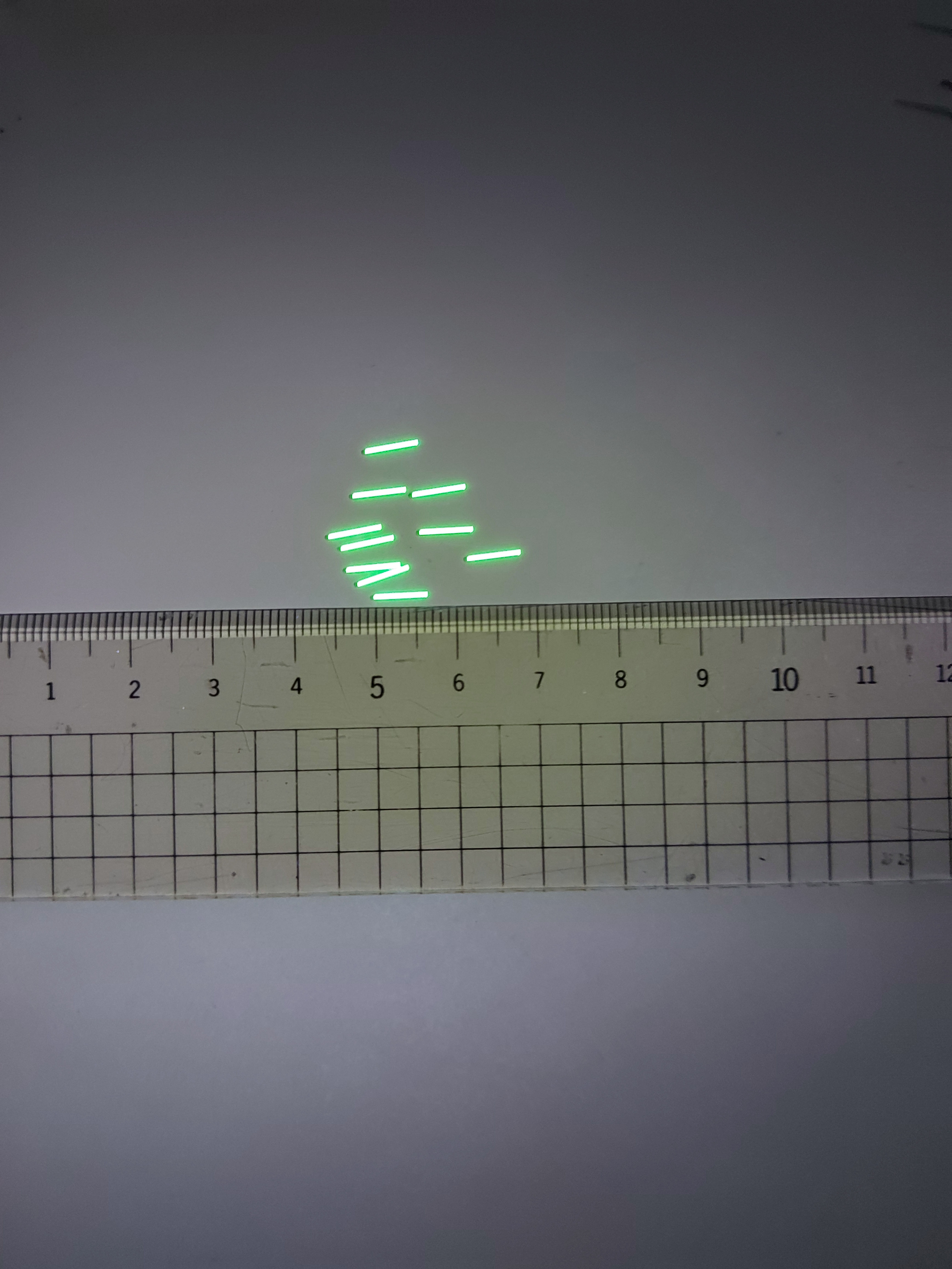 T06566G 0.65x6.6mm Green Vials