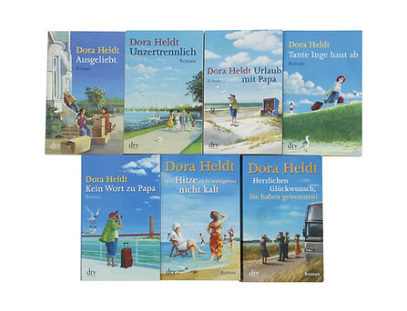 <ol> <li>Ausgeliebt</li> <li>Unzertrennlich</li> <li>Urlaub mit Papa</li> <li>Tante Inge haut ab</li> <li>Kein Wort zu Papa</li> <li>Bei Hitze ist es wenigstens nicht kalt</li> <li>Herzlichen Glückwunsch, Sie haben gewonnen</li> </ol>