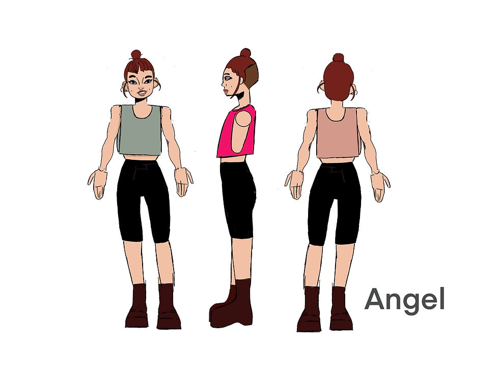 Angel Turn-around