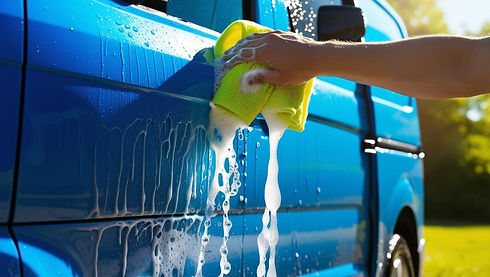 washing a blue work van.jpg