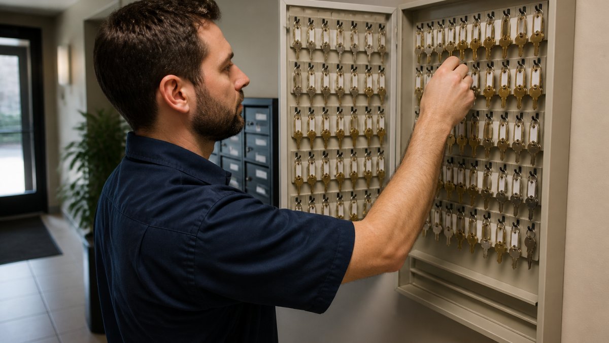Apartment Building Security With Key Management