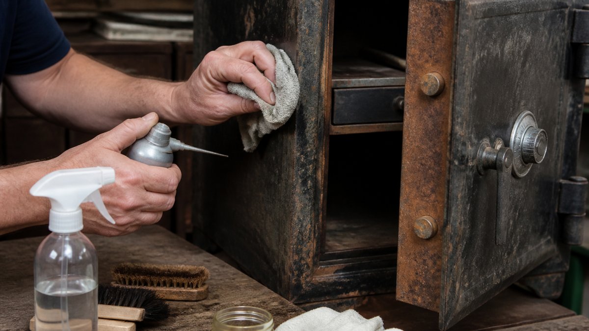 Preventing Rust on Vintage Restaurant Safes