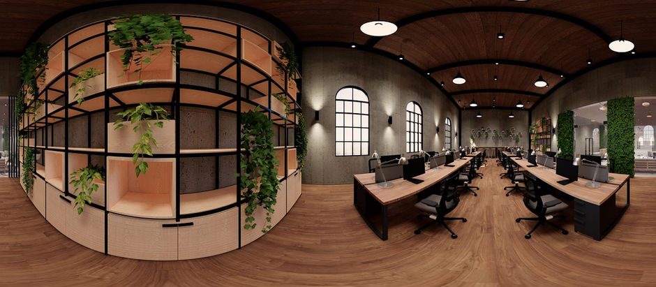 Transform Your Office Space with AI-Generated Architectural Visualizations