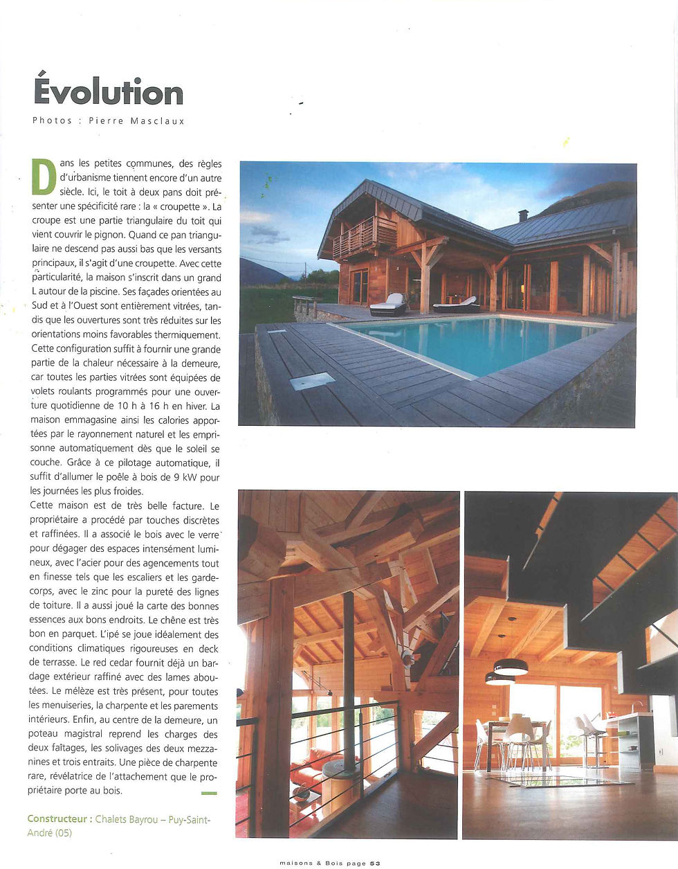 Maison et bois 120