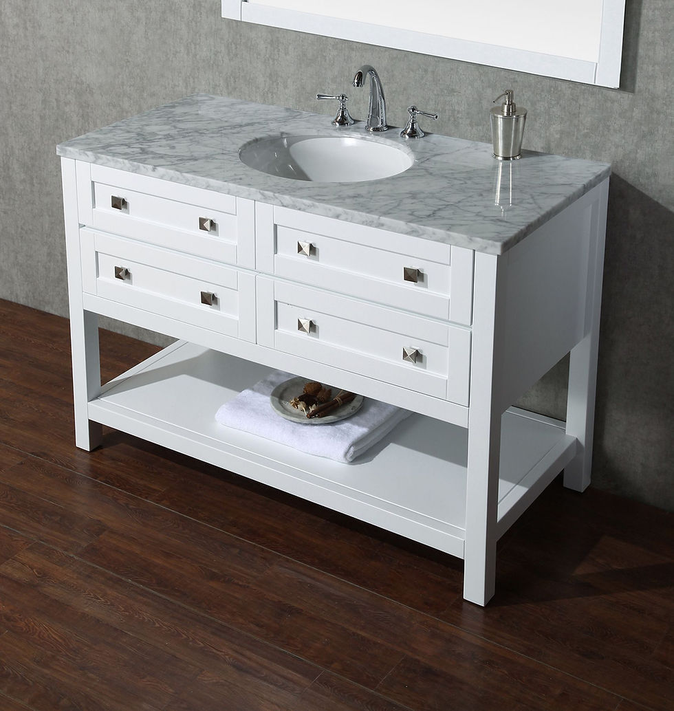 Thumbnail: Marla 48" Single Sink Vanity with Mirror