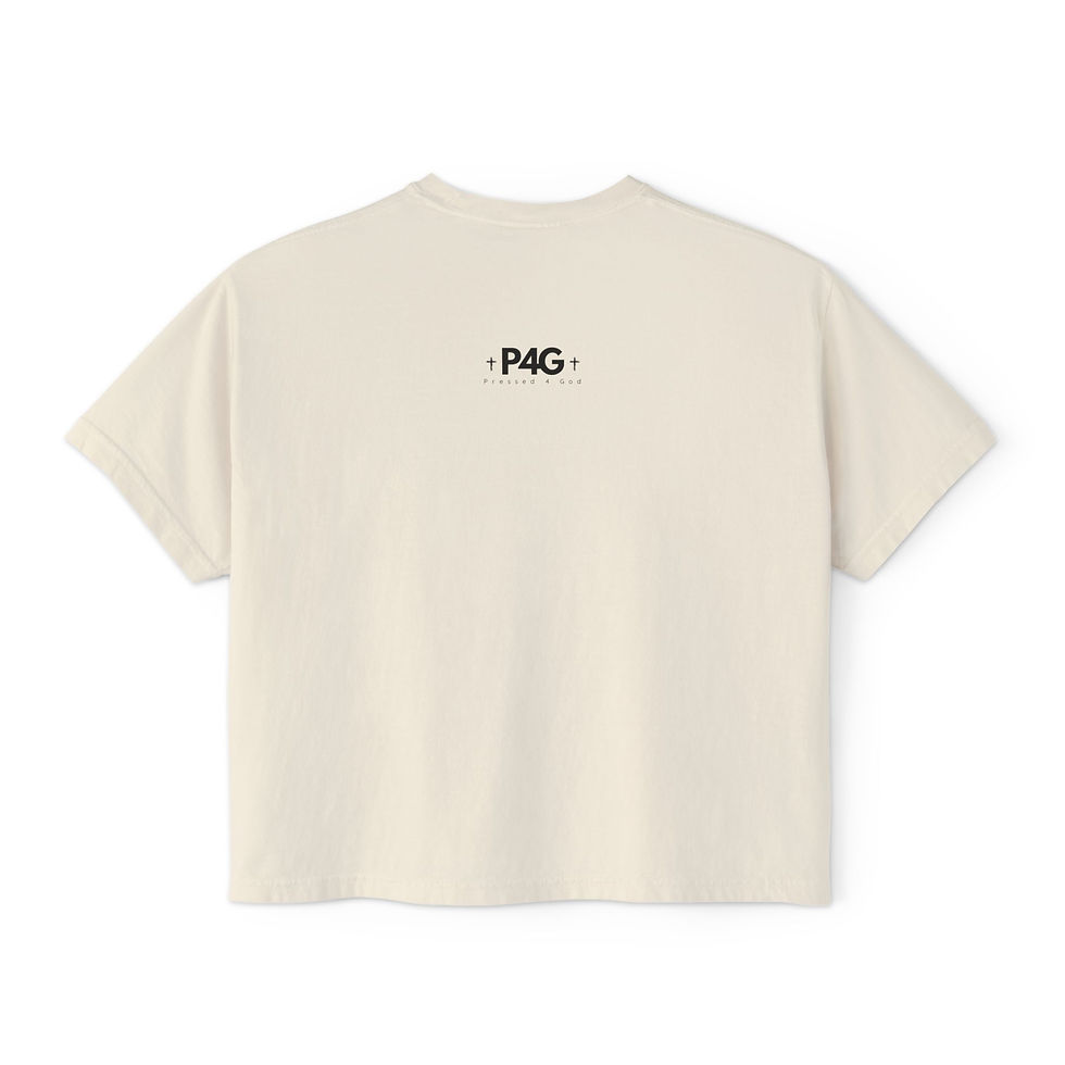 Thumbnail: Women's Boxy Tee - Just a Girl Who Love Jesus