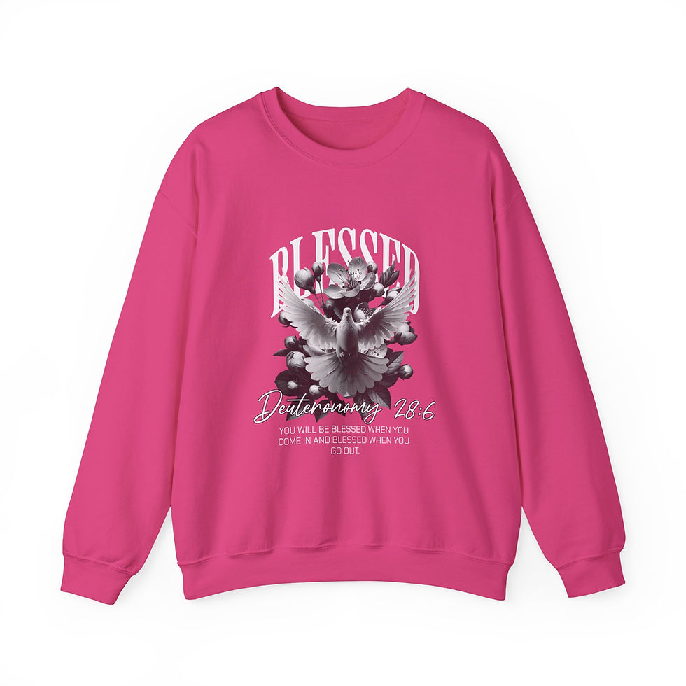 Thumbnail: Blessed Crewneck Sweatshirt