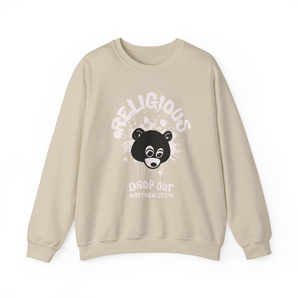 Thumbnail: Religious Drop Out Crewneck Sweatshirt