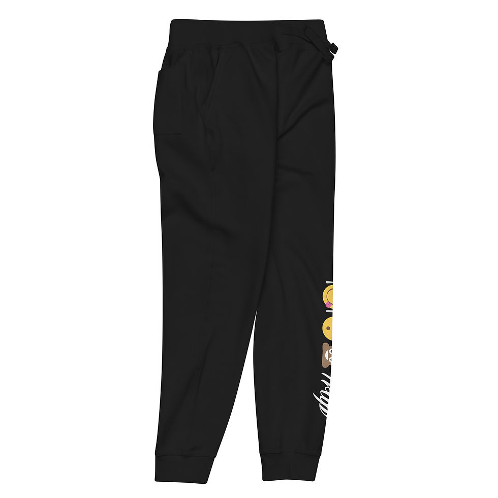 Thumbnail: EAT SLEEP TRAP WHITE PRINT SWEATPANTS