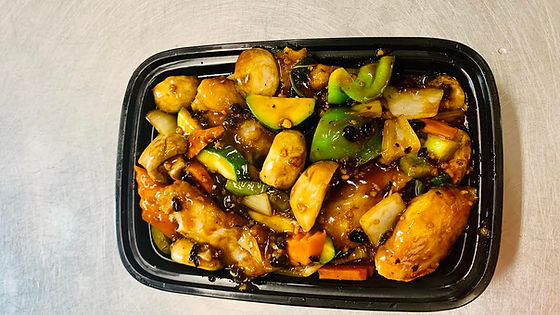Sizzling Boneless Fish Platter with Black Bean Sauce