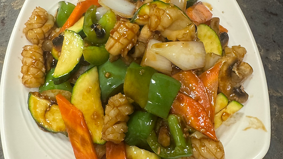 Squid Black Bean Sauce