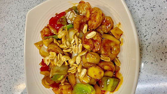 Kung Pao Prawns