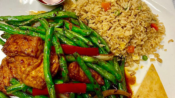 String Bean with Bean Curd (Lunch)