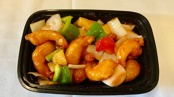 Sweet and Sour Prawns