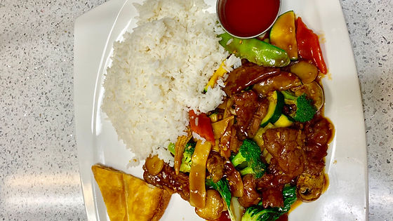 Beef with Mixed Vegetables (Lunch)