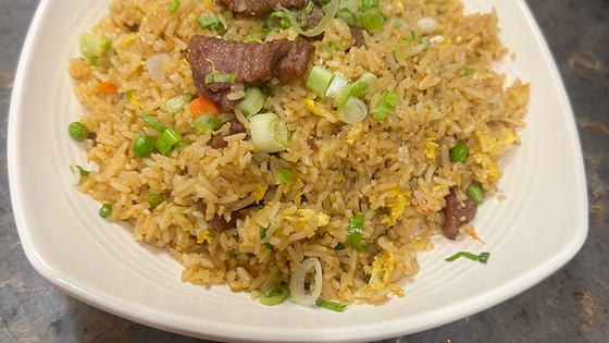 Beef fried rice
