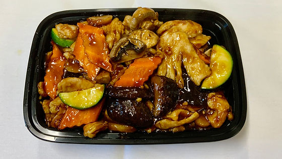 Chicken with Two Kinds Mushroom