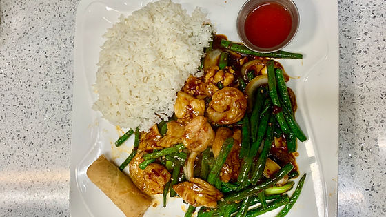 Prawns & Chicken with String Bean (Lunch)