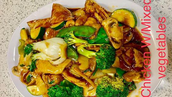Chicken with Mixed Vegetable