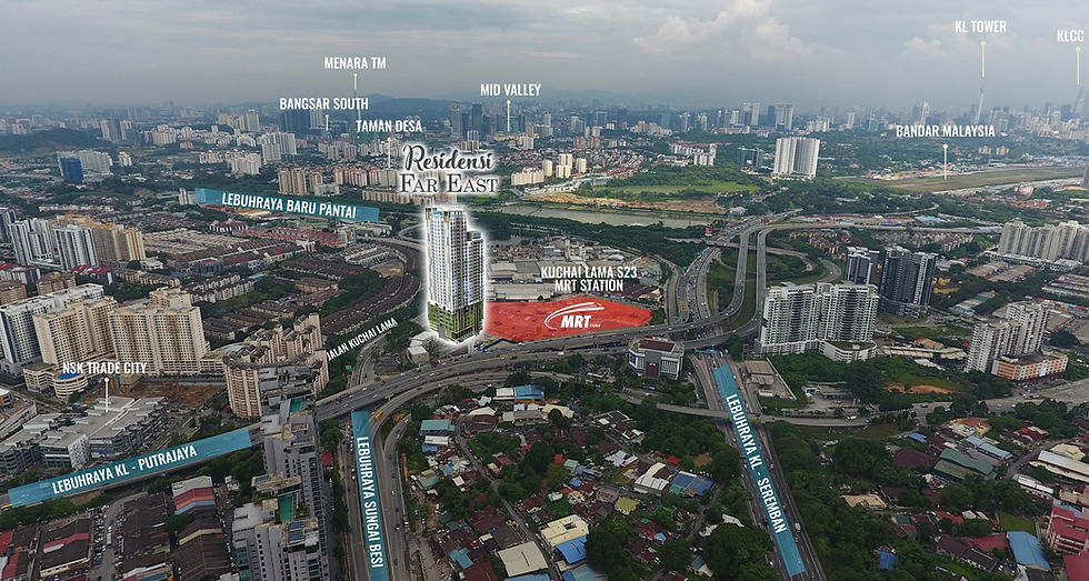 Residensi Far East location near Kuchai MRT