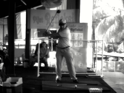 Merekam Gerakan Pegolf Dengan Fastec Trouble Shooter (2005)