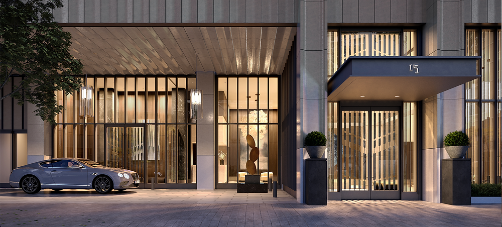 Port Cochere at 15 West 61st Street