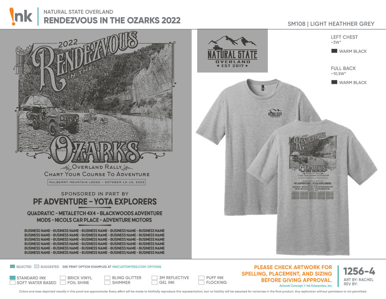 Rendezvous in the Ozarks 2022 T-shirt
