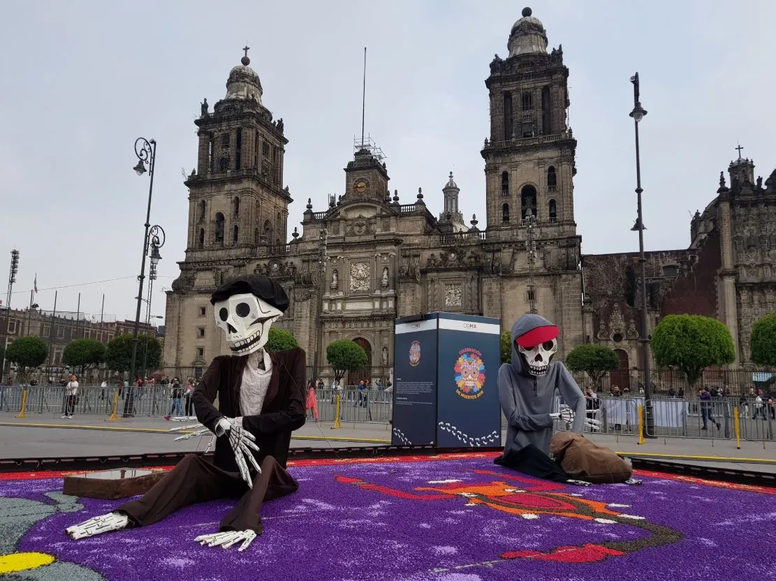 Monumental offering in Mexico City