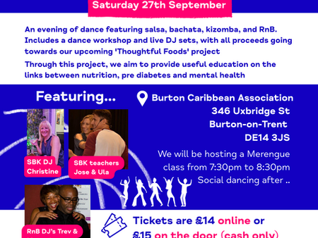 We are hosting our first ever 'Rhythms for Wellness' event!